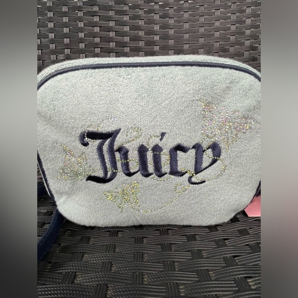 Juicy Couture Green Crossbody Bag with butterfly Design, Juicy couture crossbody - Picture 3 of 16